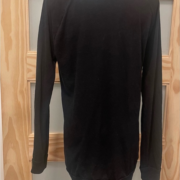 Pink L/S Black T-Shirt Size S - Picture 8 of 8